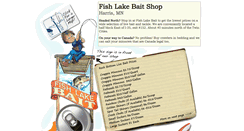 Desktop Screenshot of fishlakebaitharris.com